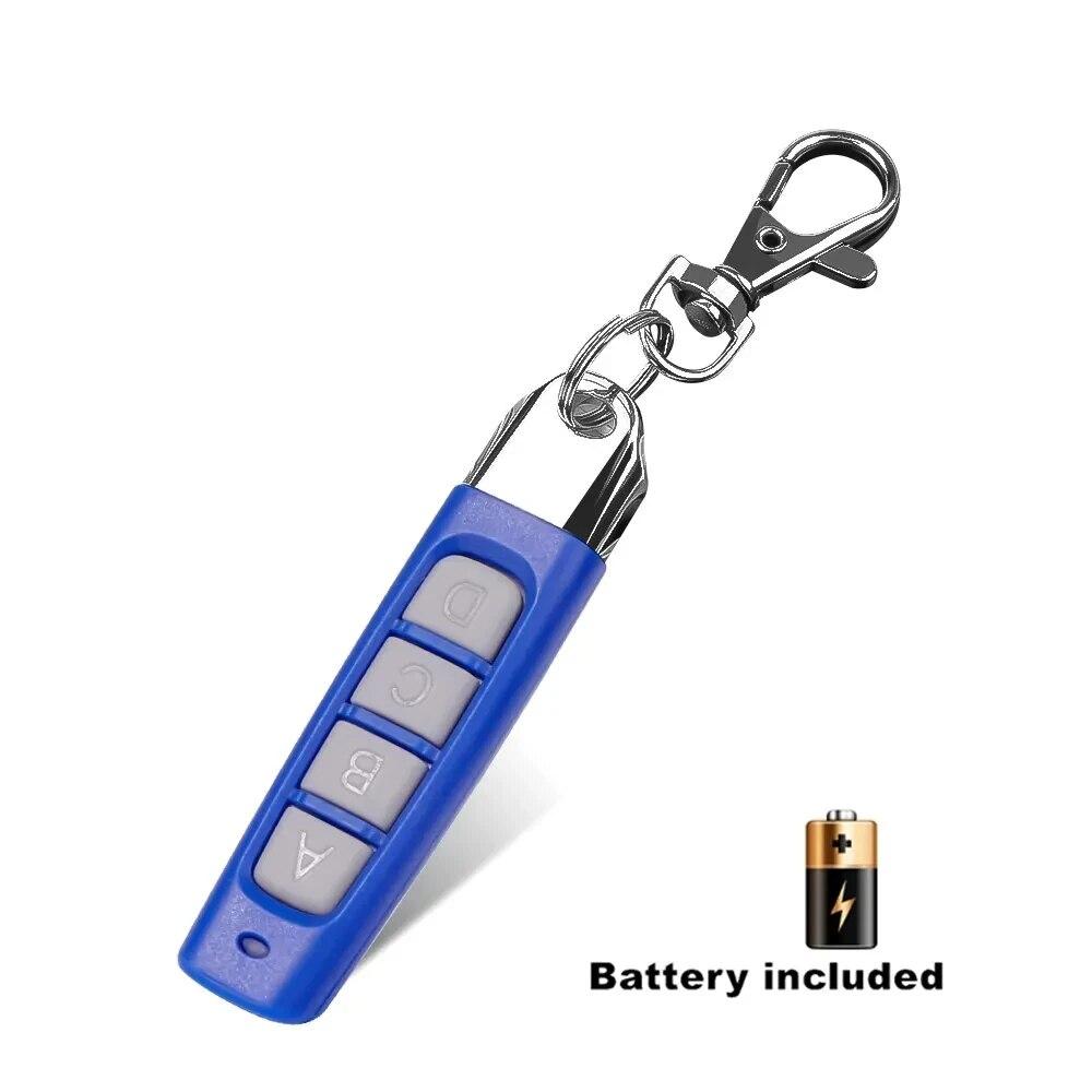 433MHZ Remote Control Garage Door Four Key Color Small Volume Copy Wireless Remote Control Thumb Garage Door Copy Remote Control