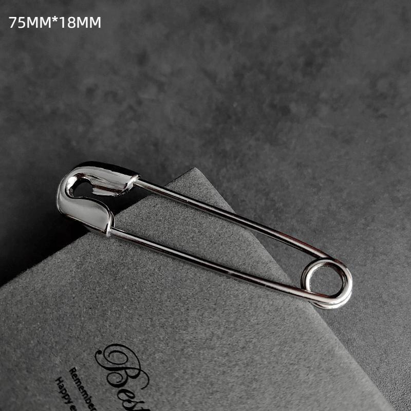 Large Pins For Clothing Smooth Metal Safety Pins Jeans Dress Scarf Adjustable Pins