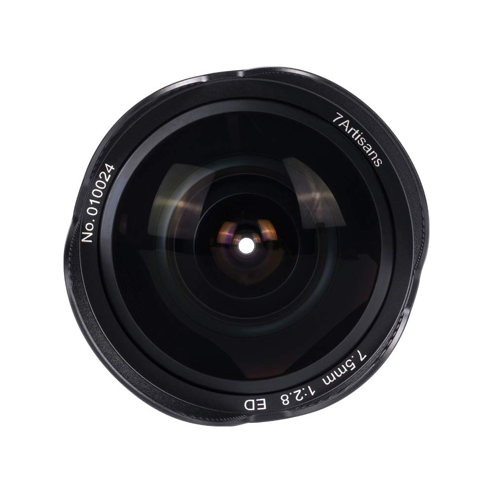 7Artisans II ED E байонет Sony E черный объектив 7.5mm F2.8 FISH-EYE APS-C