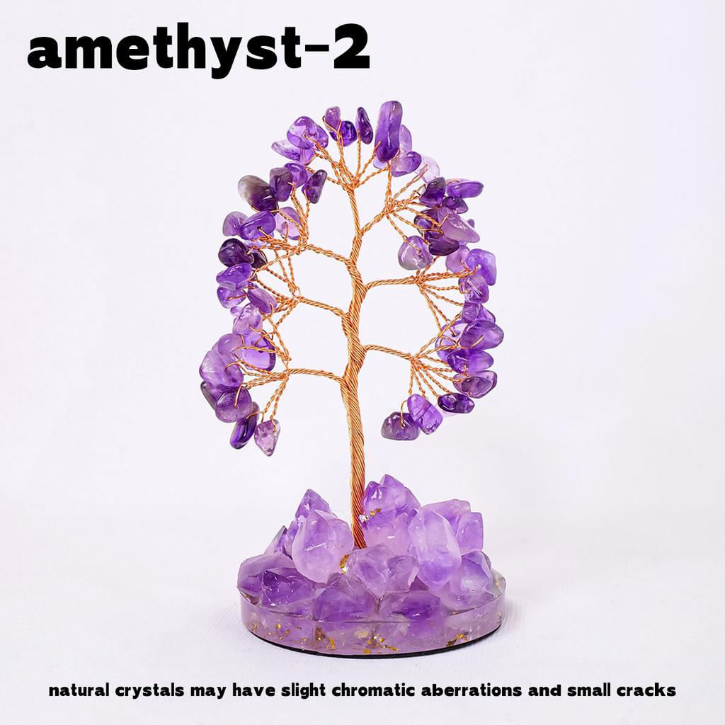 1 шт. Натуральные камни, 7 чакр, лечебные кристаллы, камни, дерево, домашний офис, стол, гостиная, украшение по фен-шуй для удачи, домашний декор