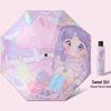 Детский мультяшный зонт с защитой от отскока и УФ-излучения, складной