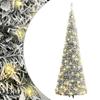 Vidaxl Sztuczna Choinka Typu Pop-Up, Ośnieżona, 100 Led, 150 Cm