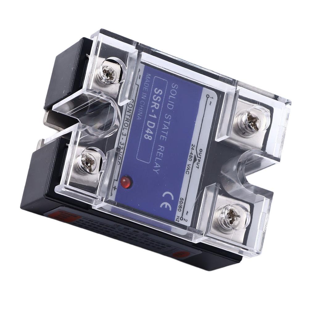 Однофазное твердотельное реле постоянного тока в переменный ток SSR Твердотельный регулятор напряжения Вход 3?Нагрузка 32 В постоянного тока