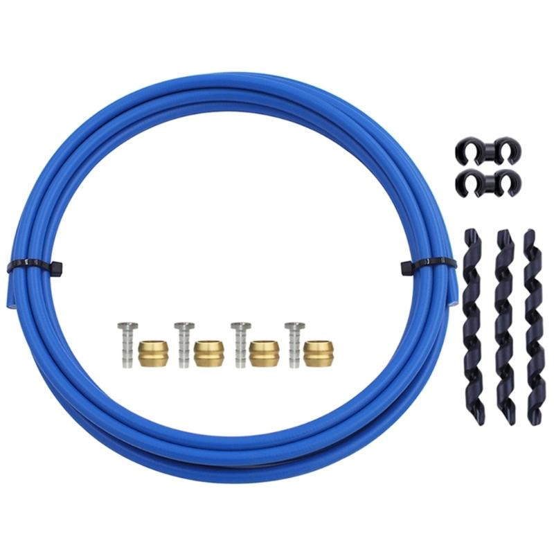 Комплекты тормозных шлангов и латунных соединительных вставок для велосипеда 3000 мм Велосипедные комплекты гидравлических дисковых тормозных шлангов для BH59 BH90 Avid