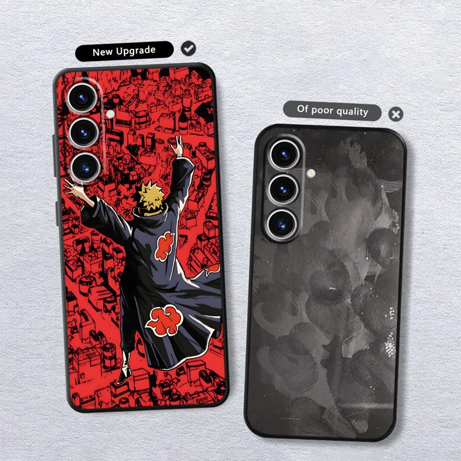 Anime Cartoon Kakashi Case for Samsung Galaxy A32 A26 A72 A41 A51 A73 A25 A71 A35 A24 A55 A22 A52 A23 A53 A36 Black Soft Phone