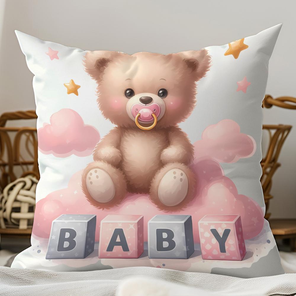 Пододеяльники Sweet Dream Bear BABY · Незаменимые для уютного декора детской комнатыПодушка-накидка на диван для гостиной, украшение для спальни