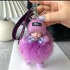 Cute Plush Doll Key Chain Pendant for Ladies and Girls