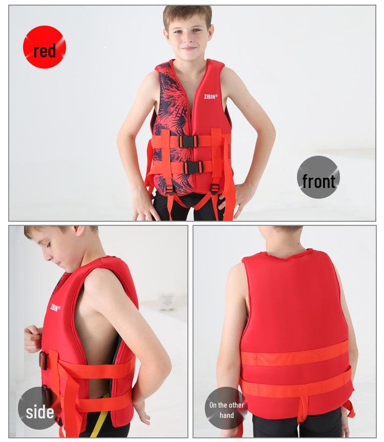 Взрослый и детский спасательный жилет с плавучестью для плавания, рыбалки, серфинга и приморских мероприятий