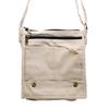 Messenger Bag Cotton Canvas Natural Jute