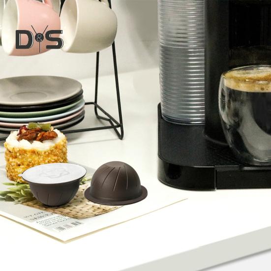 Многоразовая крышка капсулы для кофе Легко чистится Силикагель Герметичная крышка капсулы для кофе