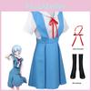 Gko Anime Ayanami Rei Asuka Langley Sohryu Школьная форма Косплей Костюм