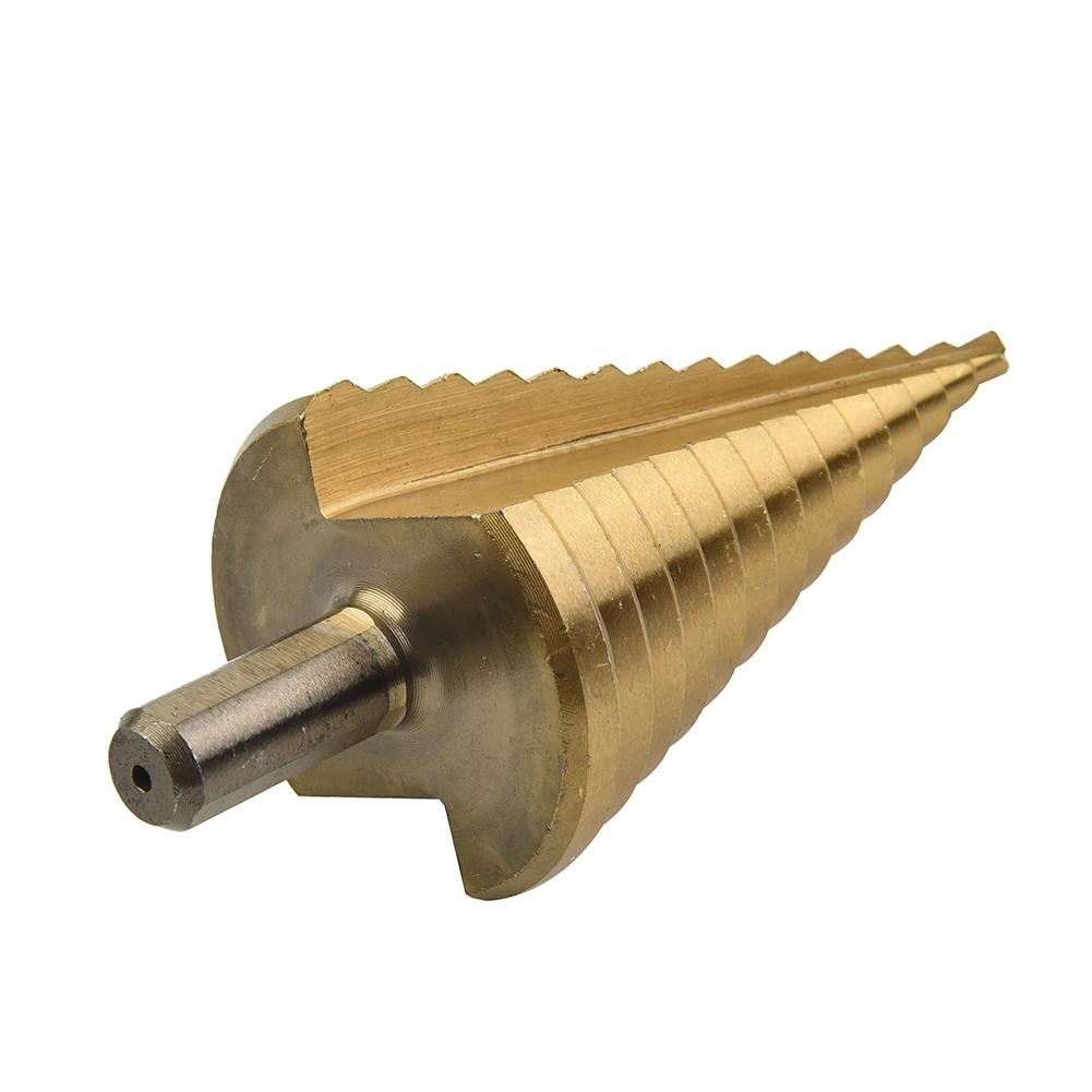 Ступенчатое сверло 4-42 мм, коническое сверло, титановый резак