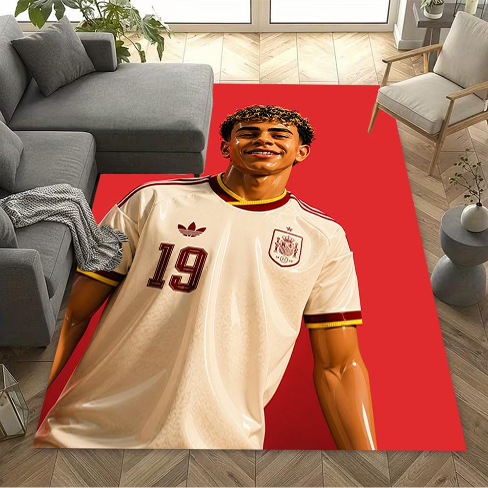 Lamine Yamal's Passion Game Carpet Perfect for Kitchen Dormitory Playrooms Game Room Antislip Carpet Office home decor Perfect Gift for Friends & Fami