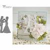 Bride Groom Metal Cutting Dies DIY Scrapbooking Invitation Paper Cards Stencil