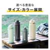 Thermos Water Bottle Vacuum Insulated Sports 1.5L Matte Black Handle Dishwasher Safe Carry Loop Easy Drink Detachable Spout Clean Cold Retention Only