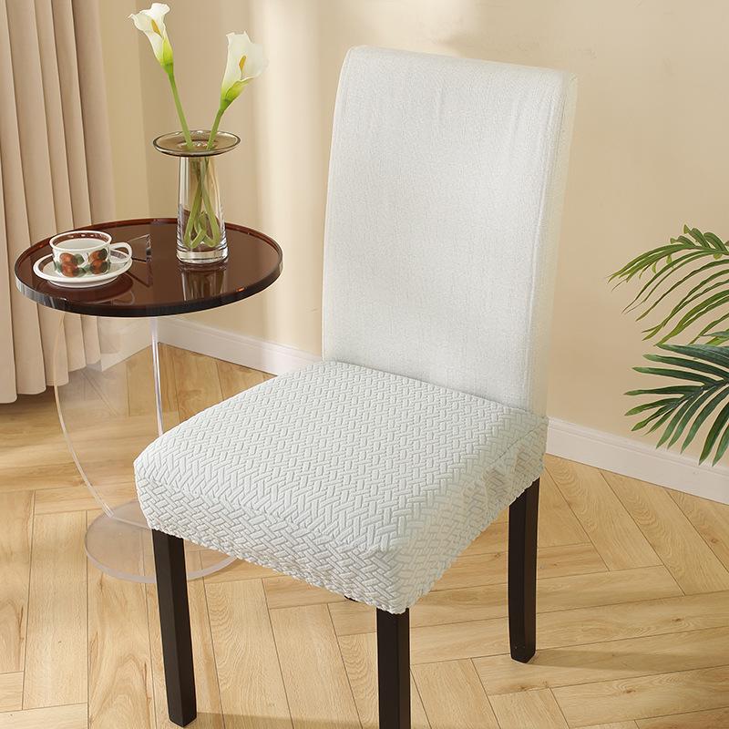 Thickened detachable and washable restaurant chair cover dust cushion cover suitable for bedroom restaurant hotel and banquet protective covers
