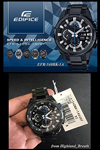 EFR-540BK-1A Casio Edifice Часы CASIO EDIFICE Гоночный Хронограф EFR-540BK-1 Аналоговые Мужские [Параллельный Импорт]