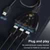 3 входа 1 выход HDMI-переключатель-сплиттер HD 1080P 4K HDMI-совместимый кабель HD-MI Видеопереключатель Адаптер-концентратор для DVD HDTV TV Box PS3 XBOX