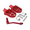 Подножки ЧПУ Подножки + Складной рычаг переключения передач Для Crf50 Xr50 Pw50 Pw80 Klx110 Ttr50 Питбайк