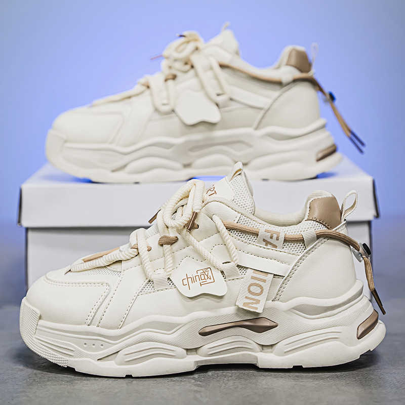 Fashion Flatform Round Nose White Wedding Shoes Heels Genuine Mens Shoes Mens Casual Dress Shoes Sneakers Sport Zapato Cosplay