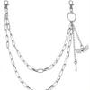 Men'S And Women'S Trousers, Waist Chain Decorative Belt Accessories, Punk Chain Chain Jk Street Hip Hop