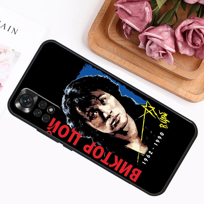 Чехол Viktor Tsoi для Xiaomi Redmi Note 14 Pro 13 12 11 9 10 9S 10S 11S 12S Redmi 14C 13C 10C 12C