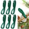Christmas Wreath Hangers Mantel Garland Hooks Adhesive Christmas Stockings Hangers Reusable Wreath Hooks