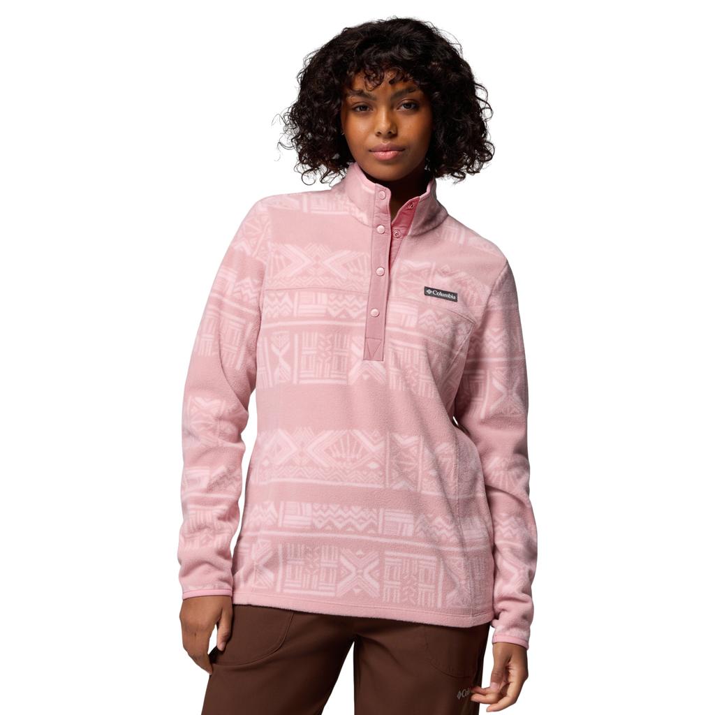 Columbia Benton Springs Full Zip Fleece, Womens Pink Fleece