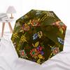 1pc Floral Pattern Automatic Folding Umbrella - 8-Rib Automatic Open/Close, Large Canopy, Portable for Office, Living Room, Bedroom yy251217147