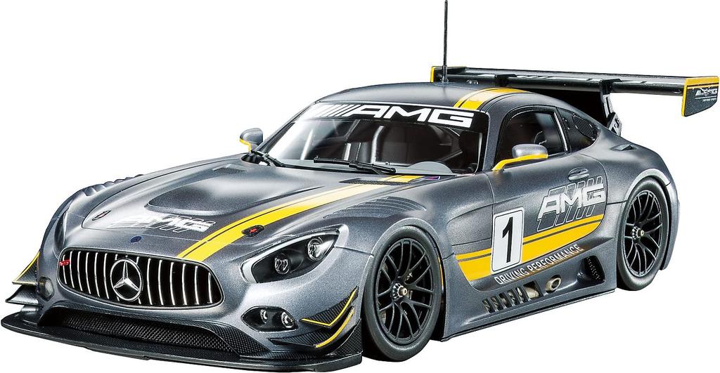 Серия Спортивных Автомобилей Tamiya 345 Mercedes AMG GT3 Пластиковая Модель 24345 1/24 №