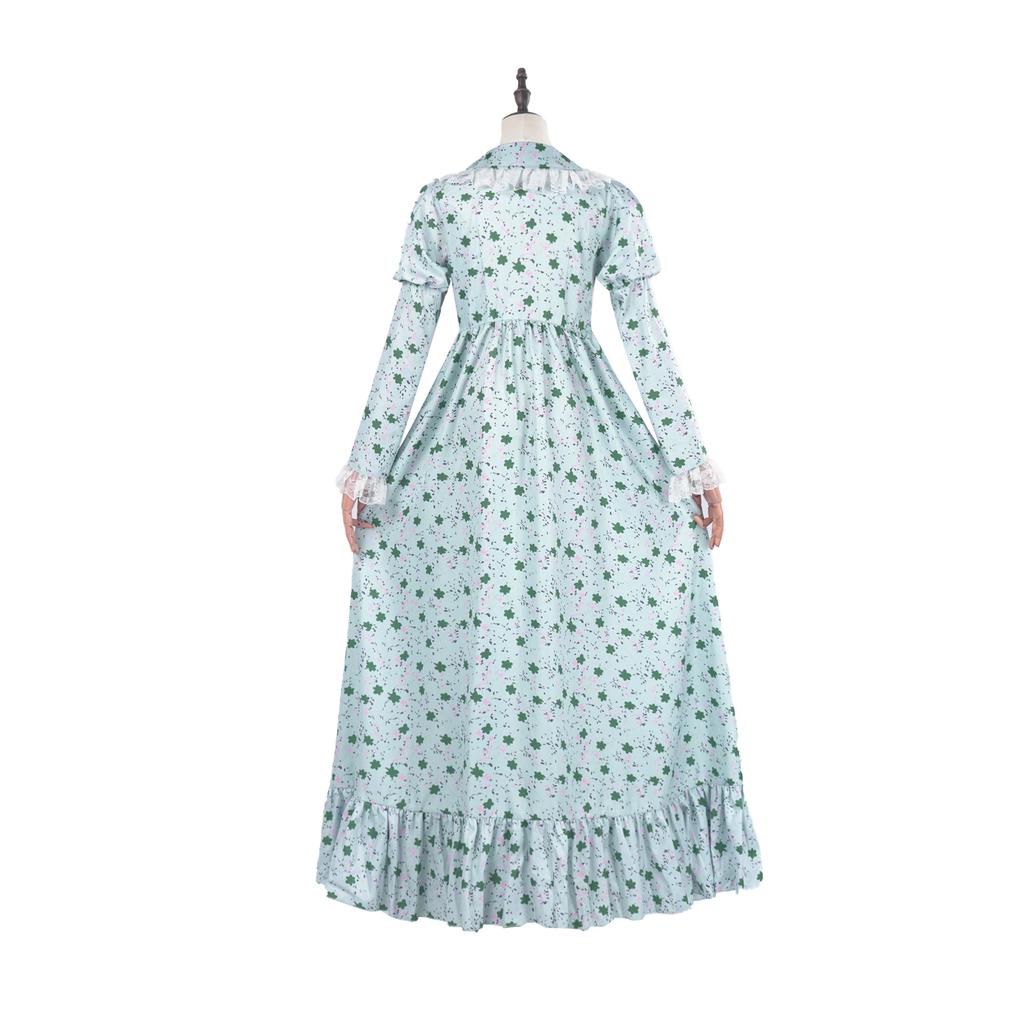 The Exorcist Regan Cosplay Costume, Pink & Green Pajamas Halloween Character Outfit