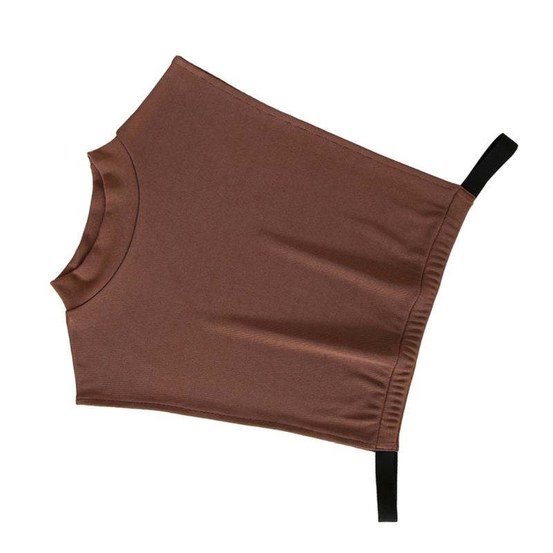 Женский съемный полуворотник, модная полутоп-блузка, аксессуар