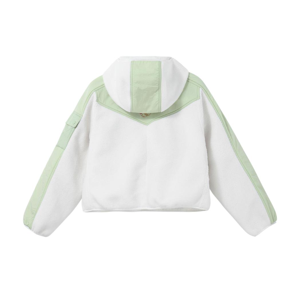 Jordan Cny Series Half Zip Multi Pocket флисовый пуловер с капюшоном женские толстовки с капюшоном белые FB1635-108