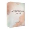 55 шт./набор Женские карточки с позитивными аффирмациями Ежедневные мотивационные цитаты Колода карт Самозабота Эмоциональное благополучие Поддержка Внимательность Инструмент для медитации