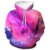 Colourful Graffiti 3D Graphic Hoodies For Women's Sweatshirts Casual Fashion Pullovers Hooded Designer Clothes Sweatshirt Tops