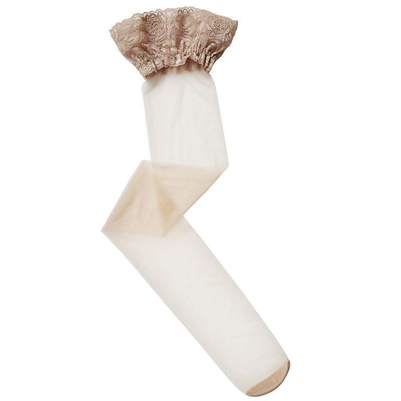 Женские больших размеров Толстые Сексуальные Чулки Кружевной Верхний Ремешок Антискользящие До бедра Черные Кружевные Чулки Женский Подарок Одежда для Ночного клуба Чулки XXXL