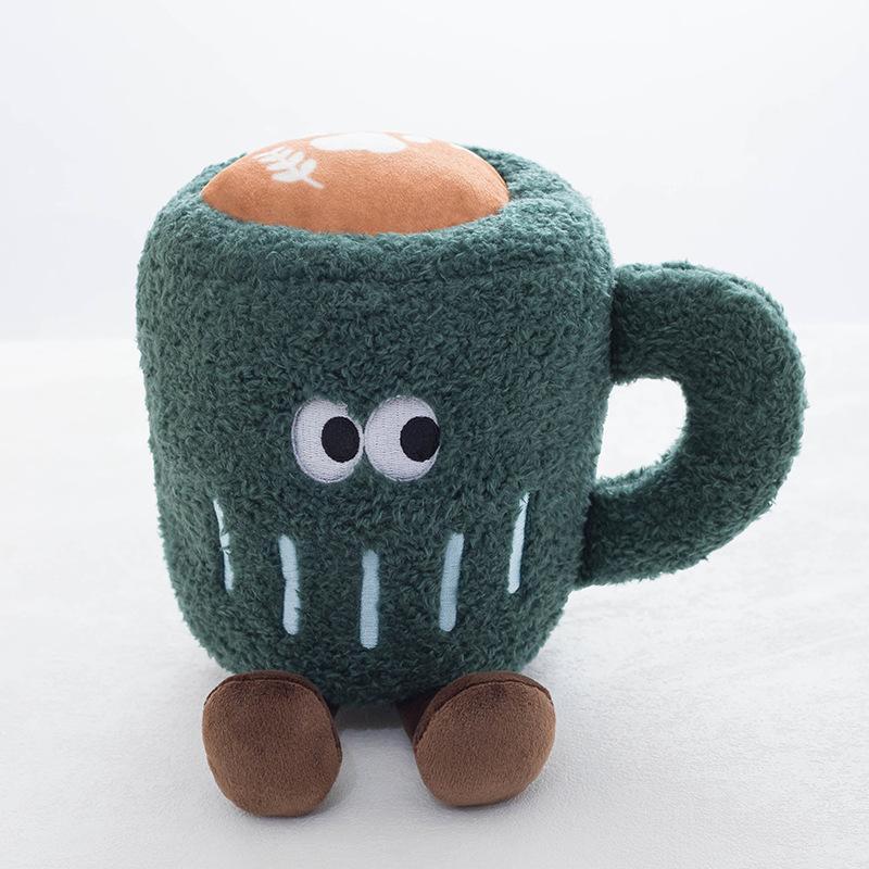 Культурная и Креативная Кукла Аромат Завтрак Плюшевые Игрушки Девочки Детская Кукла Кофейная Чашка Декоративная Кукла Подарок на День Рождения