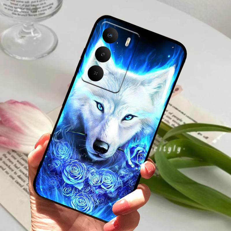 Для Realme 14x 5G Чехол RMX5020 Мягкий Силикон ТПУ Чехол для Телефона Для Oppo Realme V60 Pro Модный Ударопрочный Бампер Чехлы