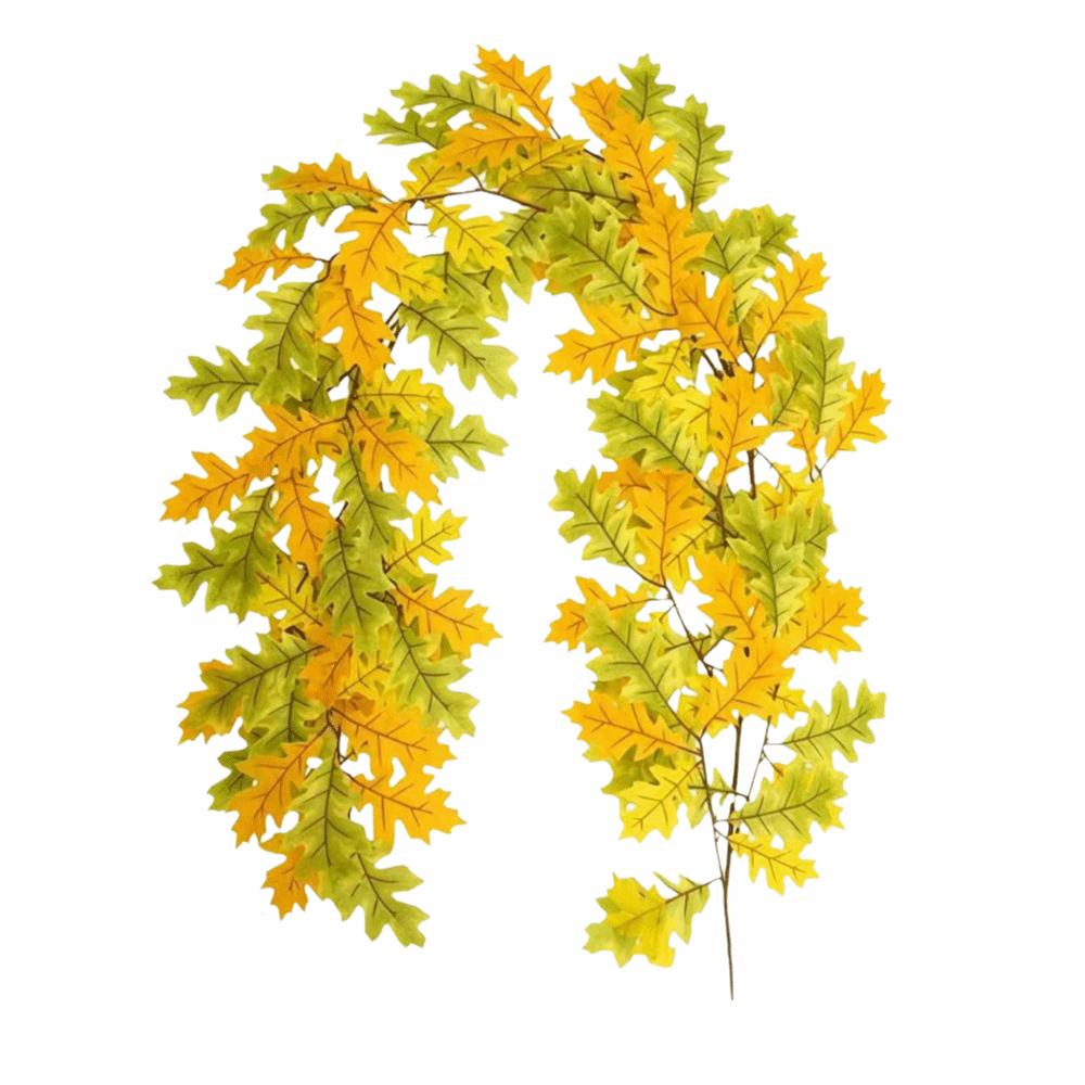 DIY Artificial Leaves Vine Artificial Foliage Artificial Wisteria Vine Garland Garden Decoration