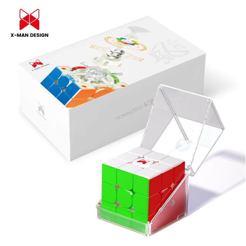 Qiyi XMD Wind Magnetic Racing Rubik's Cube Toy - 3rd Gen Yao, 2nd Stage Dream, 4th Stage Competition Model