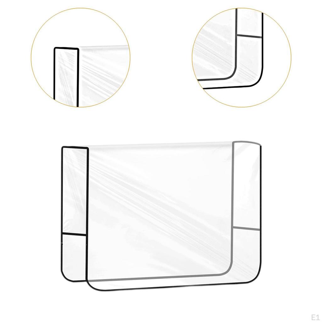 Чехол на спинку парикмахерского кресла прозрачный и водонепроницаемый для офиса салона