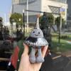 10cm Creative Space Man Plush Series UFO Black Hole Bag Charm Fur Toy Gift Keychain Gift Item
