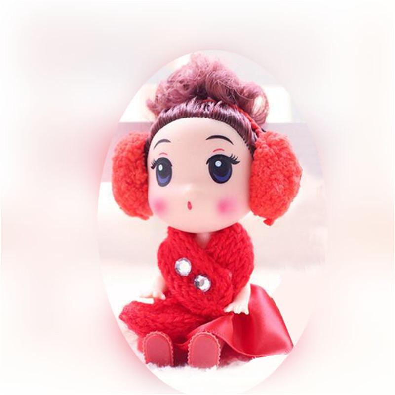 Смущенная кукла игрушка маленькая подвеска мультфильм мини куклы игрушки унисекс валентинка для детей подарки 12 см