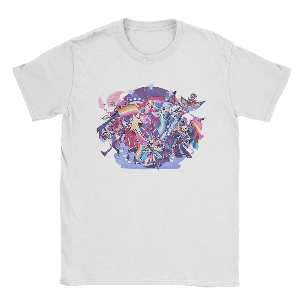 Винтажные аниме-футболки Hazbined для мужчин, хлопковые футболки с круглым вырезом, футболка с коротким рукавом, идея для подарка, одежда