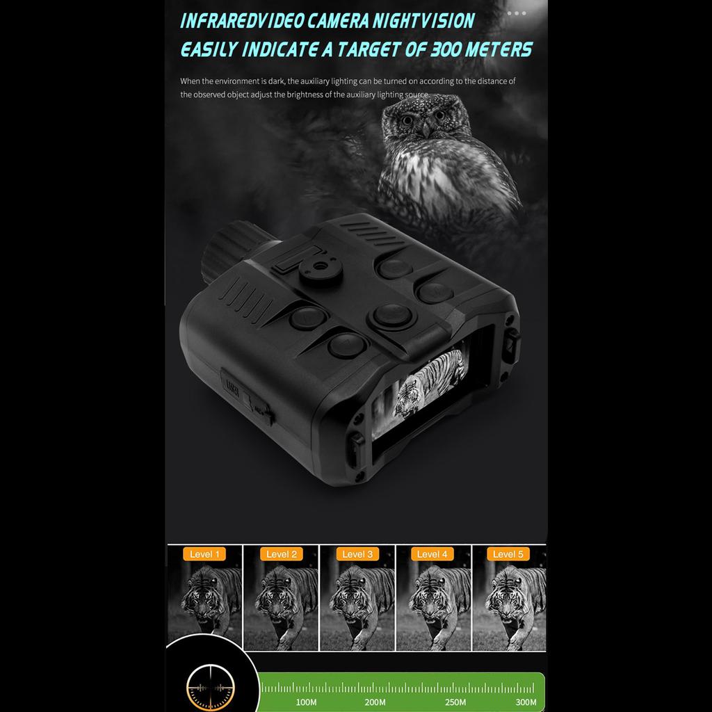 Камера для наблюдения за дикой природой с датчиком движения, наружная, с инфракрасным ночным видением 1080P, высокая четкость, дикая природа