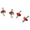 30pcs 3D Umbrella Vintage Bumbershoot Hanging Charms 6 Colors Enamel Charms  DIY Jewelry Making