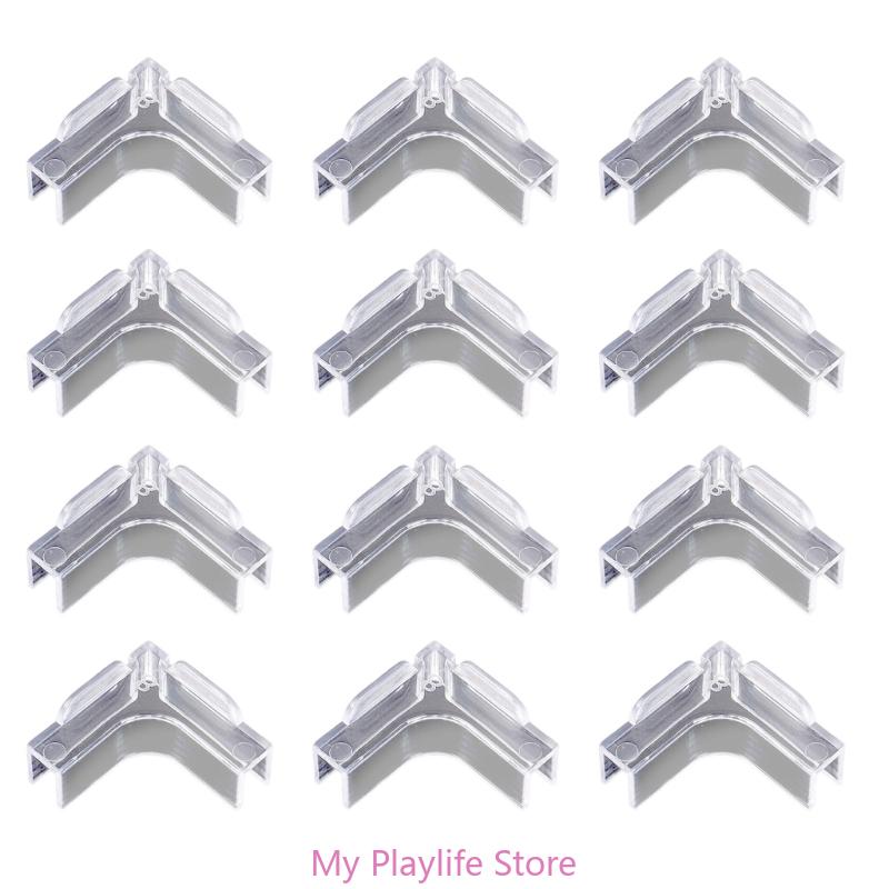 12 шт. Защитные уголки для аквариума, защитные уголки для аквариума, предотвращают повреждения и обеспечивают безопасность, мягкие чехлы для углов, защищающие от ударов