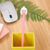 School Season 10pcs 0.5mm Cartoon Rabbit Hugging Fruit Gel Pen Creative Stationery Cute Water-based Pen Office Supplies Signature Pen