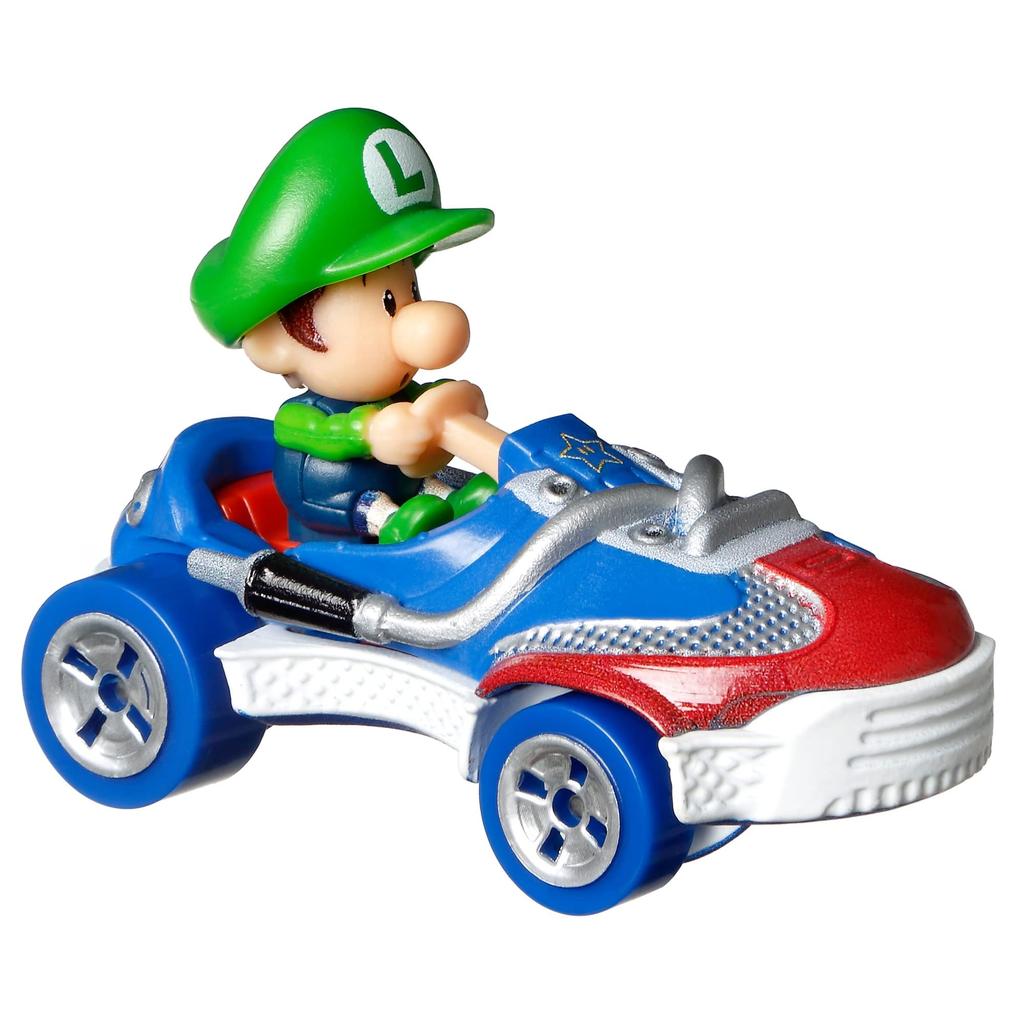 Hot Wheels Baby 3 and HDB28 Luigi/Sneakert (Ages Up)