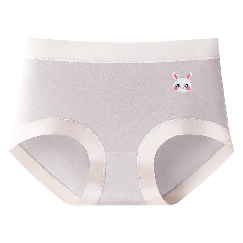 Дышащий хлопок для учащихся средних школ, чистый хлопок со средней талией, простое и модное свежее нижнее белье для девочек, шорты